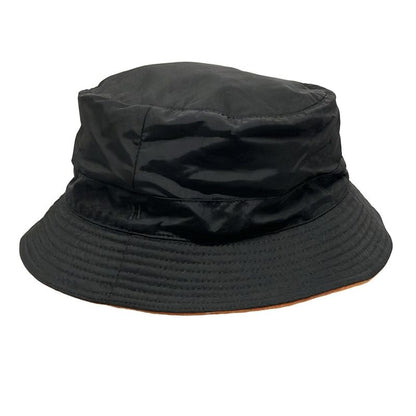 Hermes Hat 58 - Black Bucket Hat
