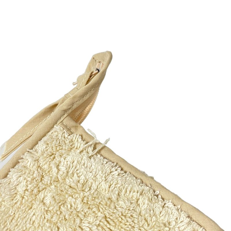 Hermes Pouch - Beige X Ivory Embroidery Sun