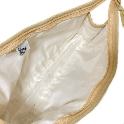 Hermes Pouch - Beige X Ivory Embroidery Sun