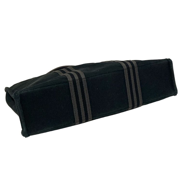 Hermes Tote Bag Fourre Tout Tote MM Black X Gray