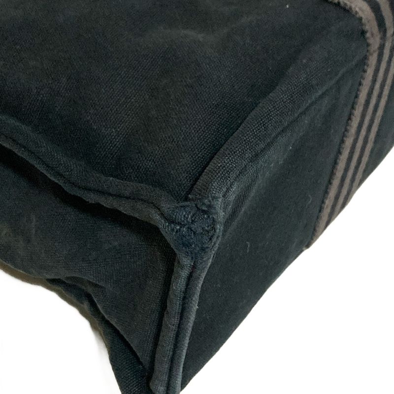 Hermes Tote Bag Fourre Tout Tote MM Black X Gray