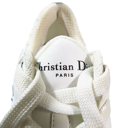Unused Christian Dior Vibe Sneakers Mesh Low Cut Shoes White 39 26cm (10.24in)
