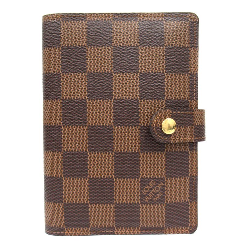 Louis Vuitton Damier Agenda PM Notebook Cabas - Case R20700 Brown Men's Women's