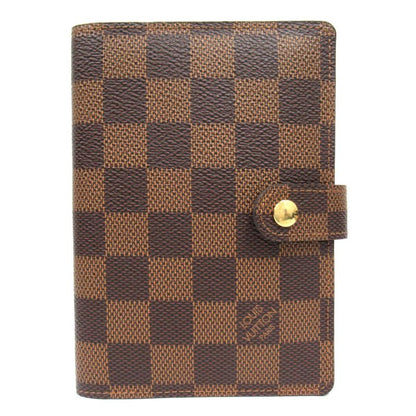 Louis Vuitton Damier Agenda PM Notebook Cabas - Case R20700 Brown Men's Women's