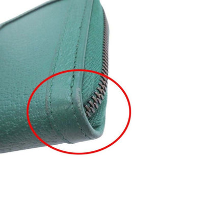 Gucci Double G Logo Bamboo Long Wallet Long Wallet Round Zipper With Coin Purse