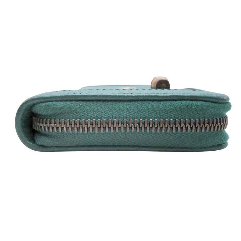 Gucci Double G Logo Bamboo Long Wallet Long Wallet Round Zipper With Coin Purse