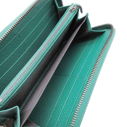 Gucci Double G Logo Bamboo Long Wallet Long Wallet Round Zipper With Coin Purse