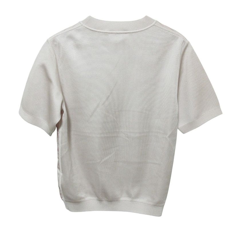 Cleaned 25SS Hermes Twill Reine Brid De Gala En Fleur Knit Cut And Sewn