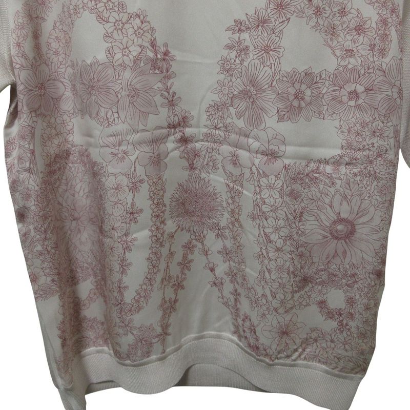 Cleaned 25SS Hermes Twill Reine Brid De Gala En Fleur Knit Cut And Sewn