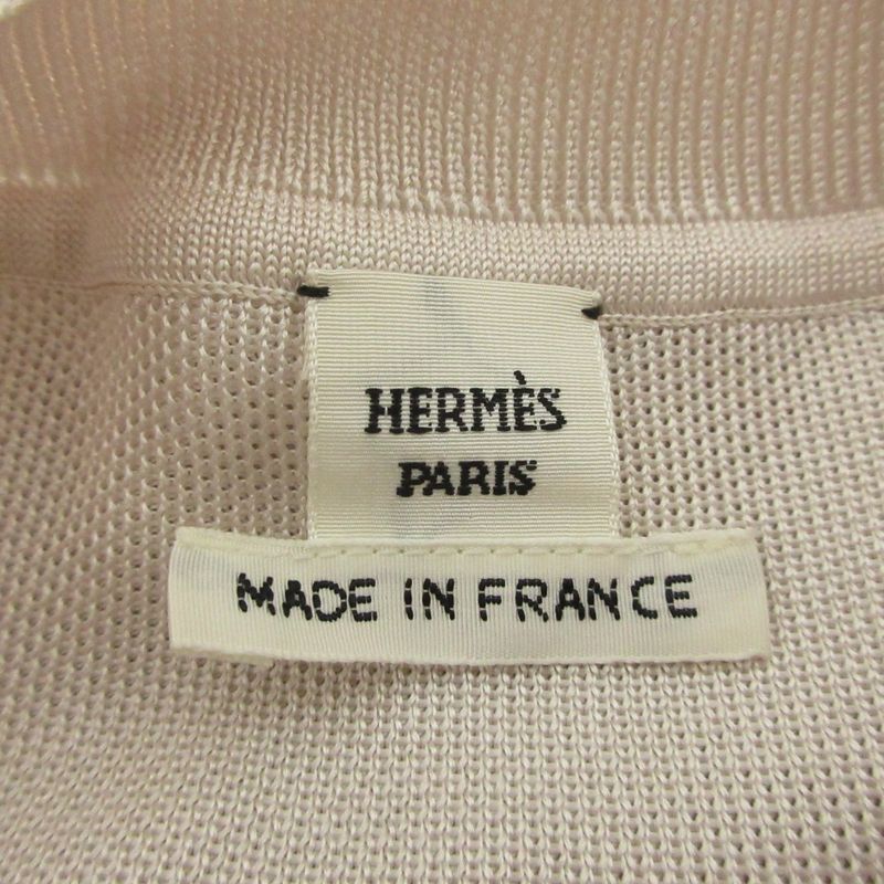 Cleaned 25SS Hermes Twill Reine Brid De Gala En Fleur Knit Cut And Sewn