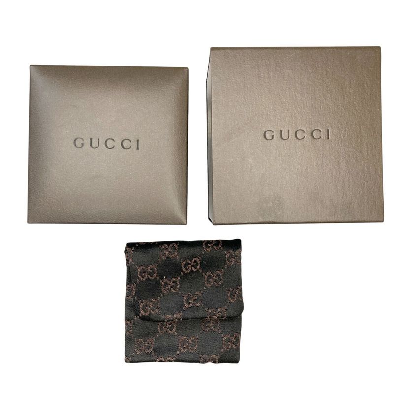 Gucci Bar Necklace Top 925 Silver Men's Women's Used