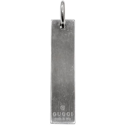 Gucci Bar Necklace Top 925 Silver Men's Women's Used