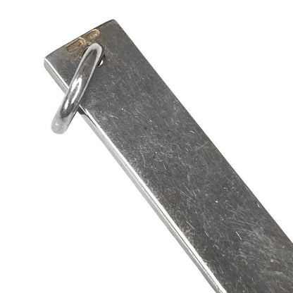 Gucci Bar Necklace Top 925 Silver Men's Women's Used