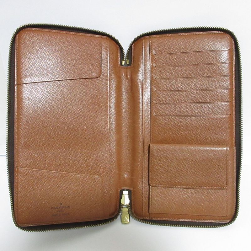 Good Louis Vuitton Monogram Organizer De Voyage Travel Case Long Wallet M60120