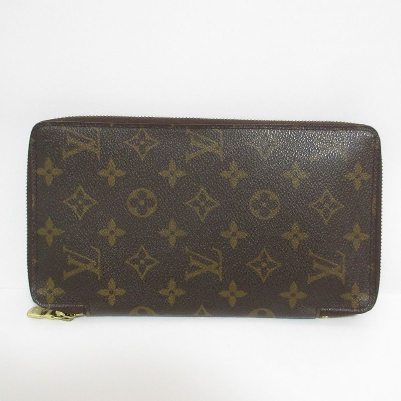Good Louis Vuitton Monogram Organizer De Voyage Travel Case Long Wallet M60120