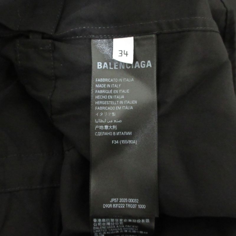 Cleaned Balenciaga Garde-robe Balenciaga 2025 Model Current Item Shirt Mini