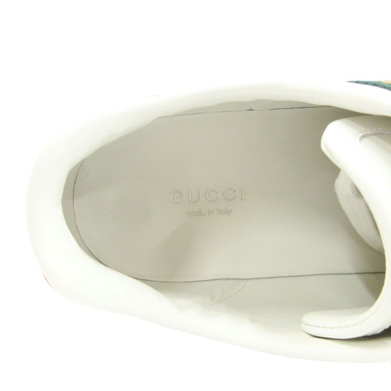 Good Quality Gucci Ace Embroidered Sneakers Shoes Low Cut 431942 Size 35.5