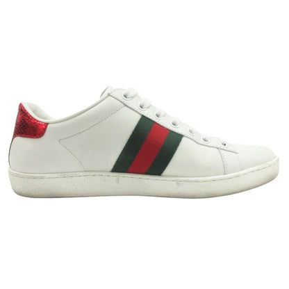 Good Quality Gucci Ace Embroidered Sneakers Shoes Low Cut 431942 Size 35.5