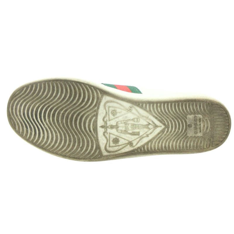 Good Quality Gucci Ace Embroidered Sneakers Shoes Low Cut 431942 Size 35.5