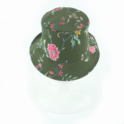 Christian Dior 32 Pfl923 I153 Teddy-d Oblique Reversible Bucket Hat Khaki 56 With
