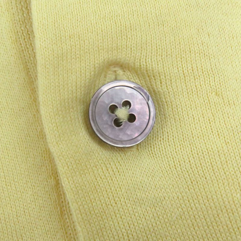 Hermes 21 SS 100% Cotton Light Hand Short Sleeve Knit Polo Shirt Cut And Sewn