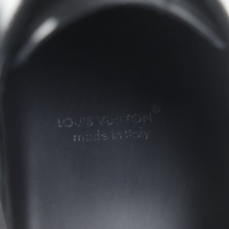 Louis Vuitton 2024 Mini Star Derby Damier Gradient Leather Shoes Black 9