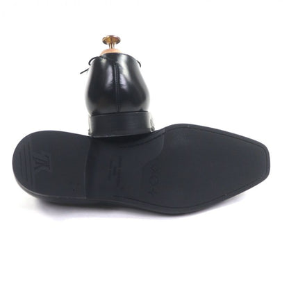 Louis Vuitton 2024 Mini Star Derby Damier Gradient Leather Shoes Black 9