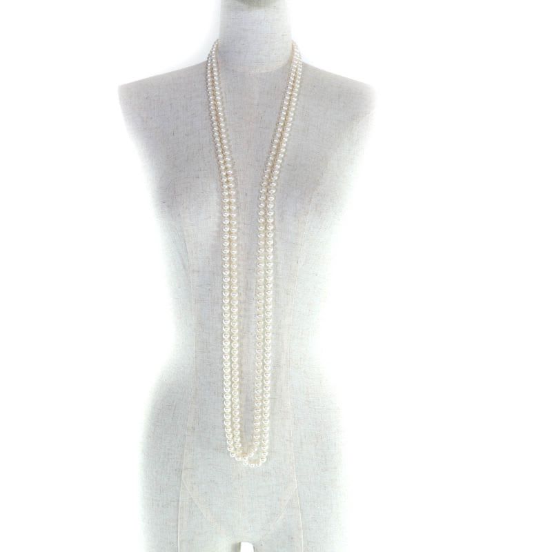 Tiffany & Co Ziegfeld Collection Pearl Wrap Necklace Fresh Water