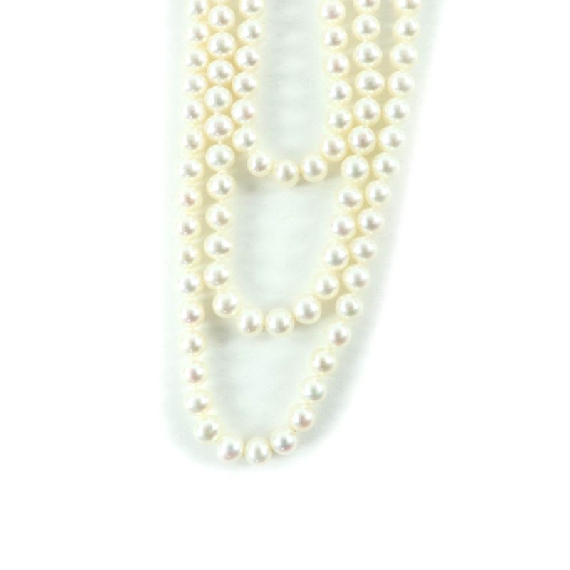 Tiffany & Co Ziegfeld Collection Pearl Wrap Necklace Fresh Water