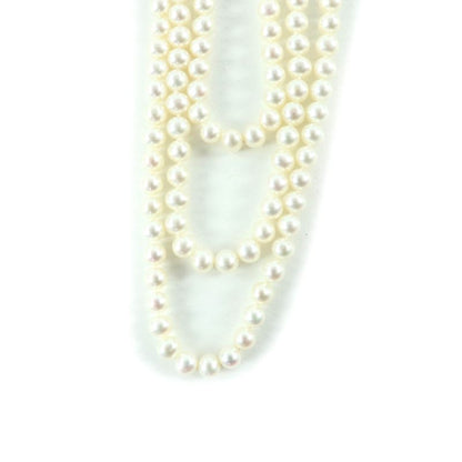 Tiffany & Co Ziegfeld Collection Pearl Wrap Necklace Fresh Water