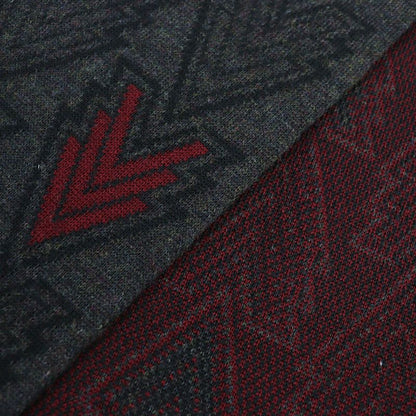 Louis Vuitton 2015 100% Wool Echarpe Triple V Muffler Dark Scarf