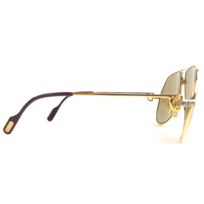 Cartier Vintage Santos De Two Bridge Teardrop Sunglasses