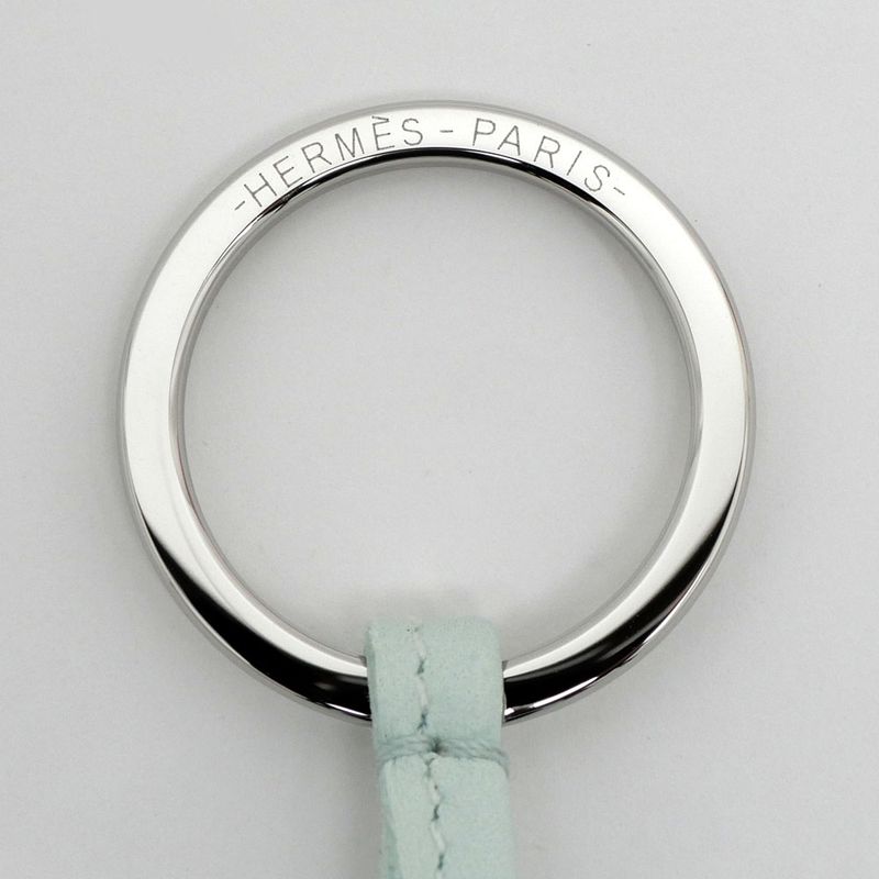Hermes Carmen Tricolor Peppermint Ardoise Chocolat Agno-milo W Engraved