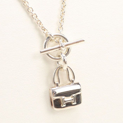 Hermes Amulet Constance Necklace SV 925 Women's