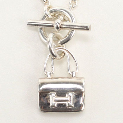Hermes Amulet Constance Necklace SV 925 Women's
