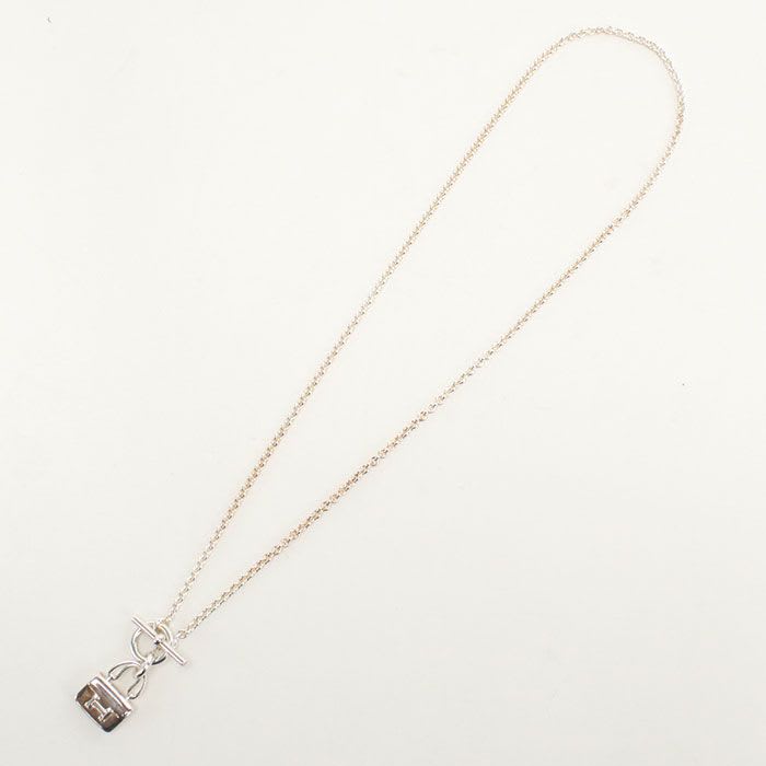 Hermes Amulet Constance Necklace SV 925 Women's