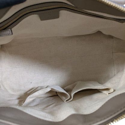Gucci Soho Interlocking 2WAY Bag 308362 Greige Ladies Used