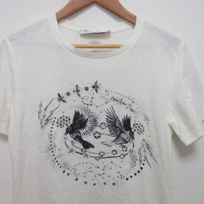 Christian Dior Logo Bird Print T-Shirt Cut And Sewn 243 T09 Ge459 22SS