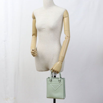 Prada 2-Way Handbag 1 Ba333 Leather