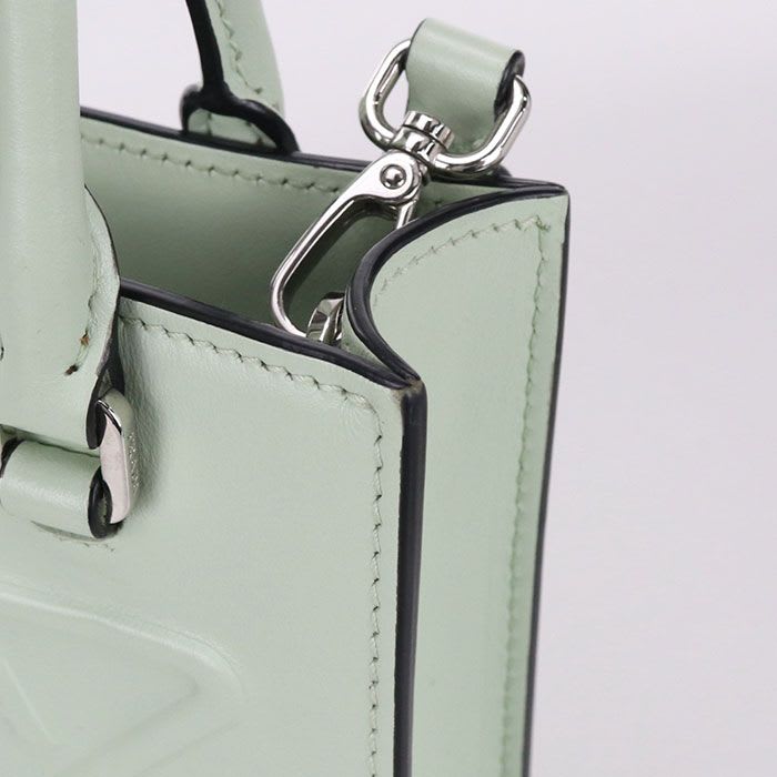 Prada 2-Way Handbag 1 Ba333 Leather