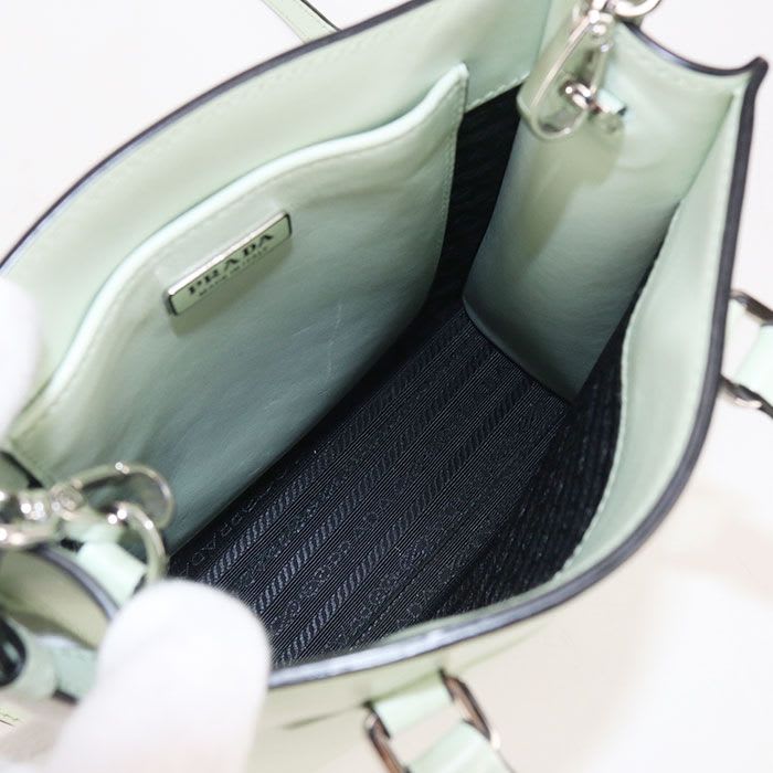 Prada 2-Way Handbag 1 Ba333 Leather