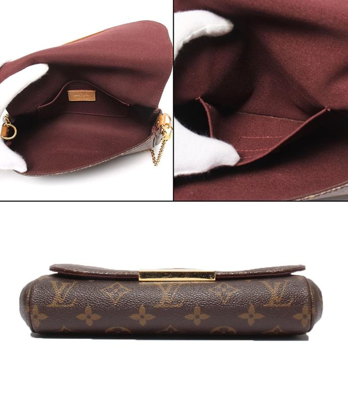 Louis Vuitton 2way Shoulder Bag Handbag Shoulder Crossbody Monogram Favorite PM