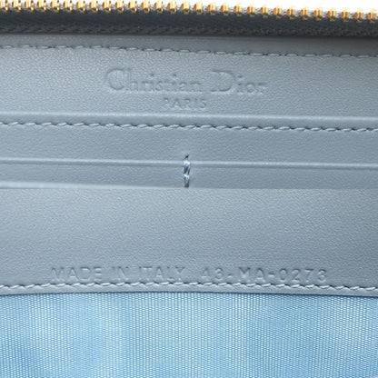Christian Dior Long Lady Gray Wallet