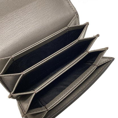 Fendi Card Case Peekaboo 8m0373 Navy Leather