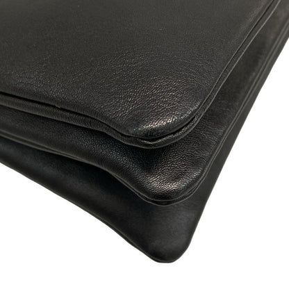 Celine Shoulder Bag Trio Large Black Leather