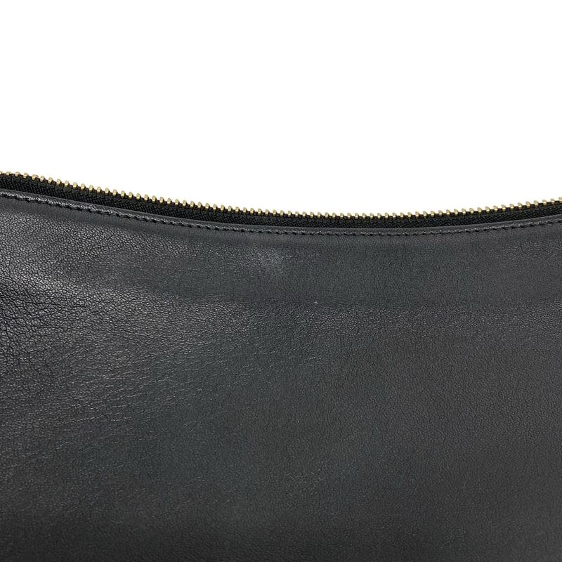 Celine Shoulder Bag Trio Large Black Leather