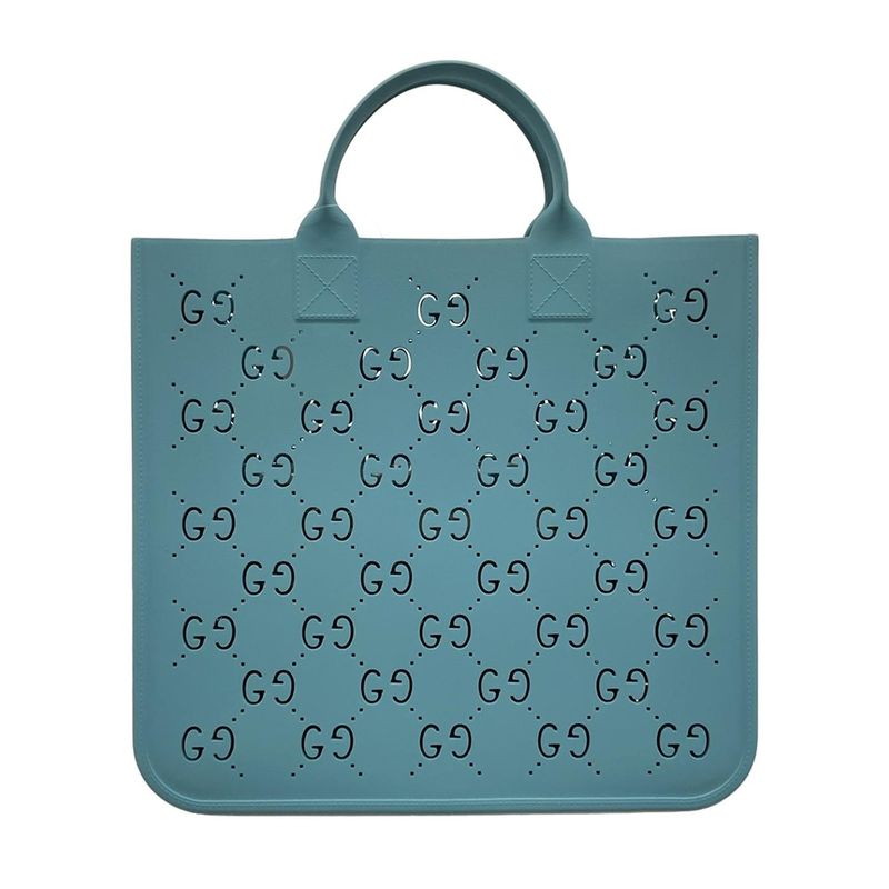 Gucci Tote Bag Children's GG Tote Bag 679365 Light Blue