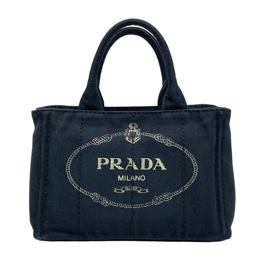 Prada Tote Bag Canapa 1bg439 Black