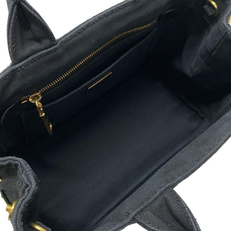 Prada Tote Bag Canapa 1bg439 Black