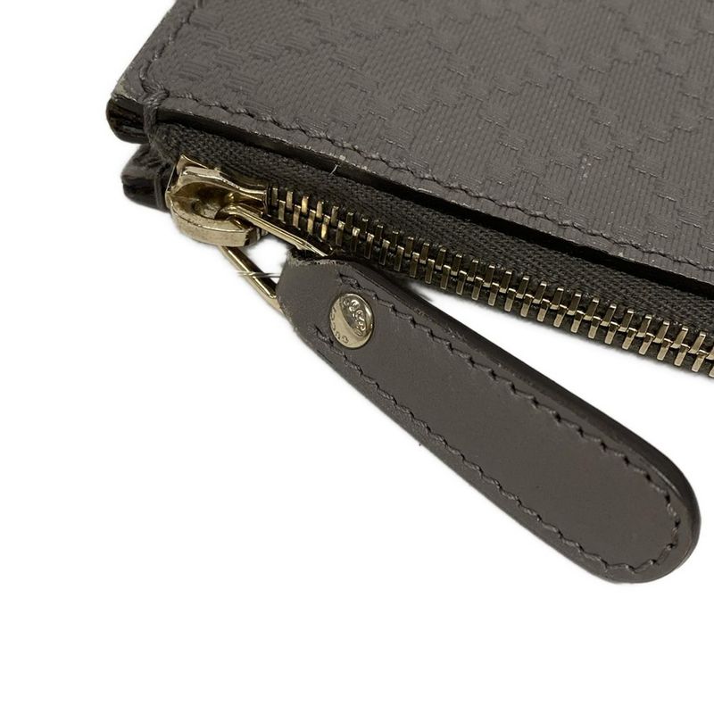 Gucci Clutch Bag Bright Diamante 368564 Greige